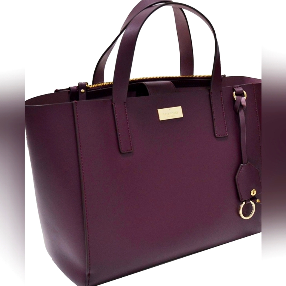 Kate Spade Leather Putnam Drive Anissa tote like new!